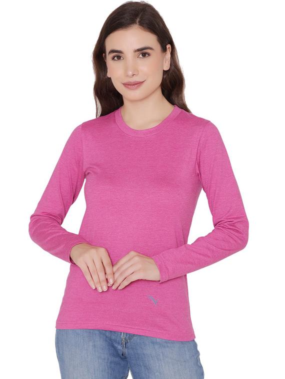 women's plain crew neck t-shirt - 20469679 -  Zoom Image - 0