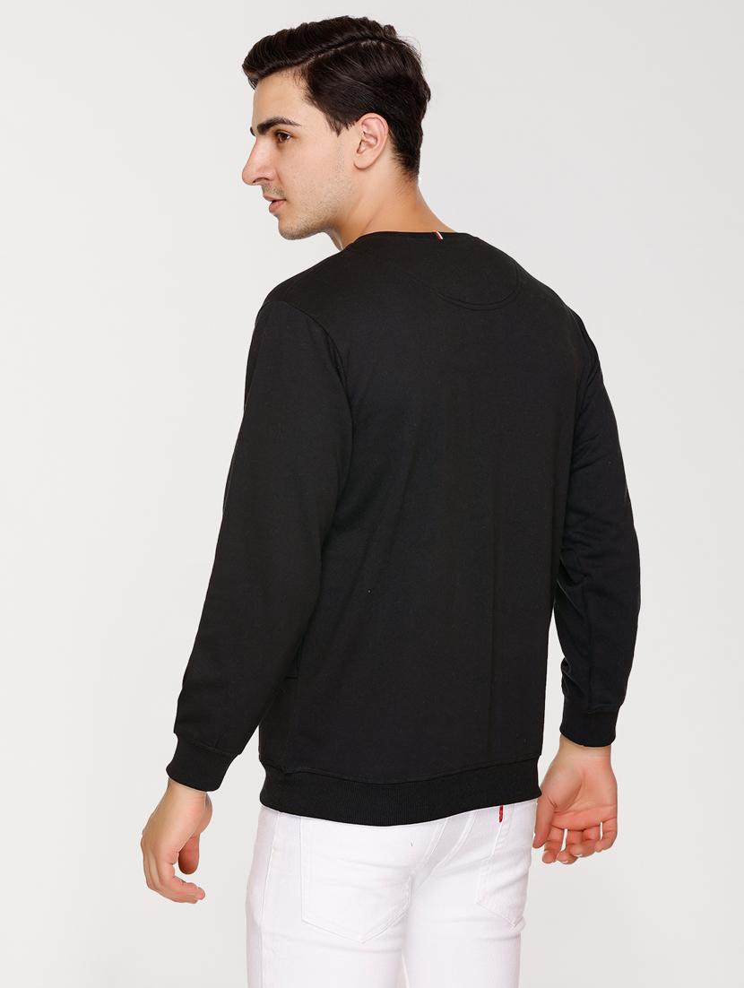mens chest print sweatshirt - 20469910 - Standard Image - 3