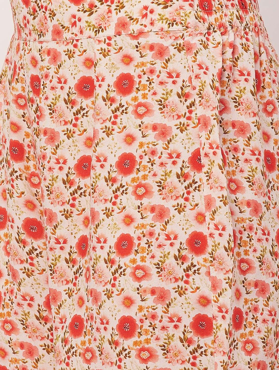 cream floral print pyjama nightwear set - 20475938 - Standard Image - 5