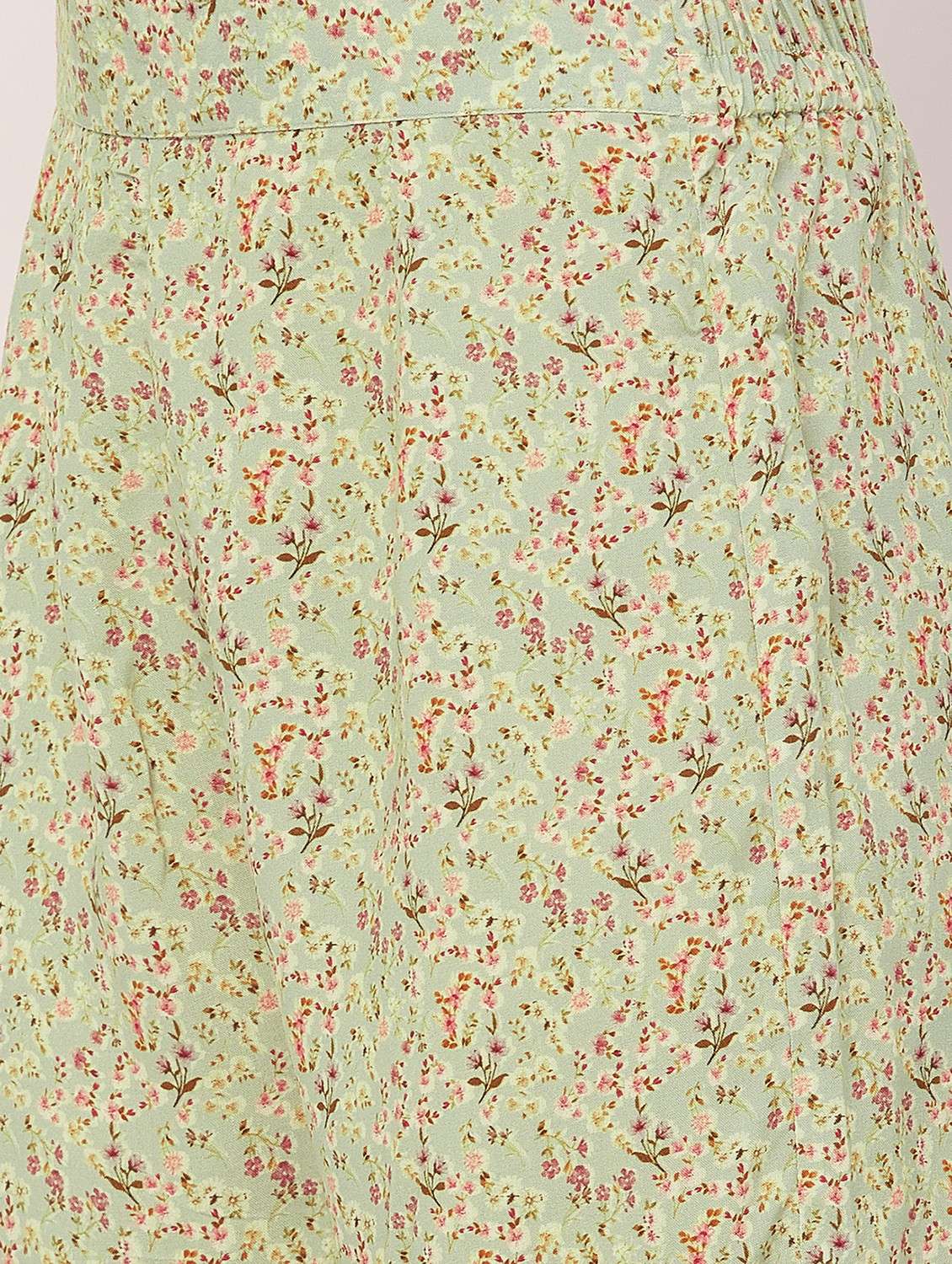 neo mint floral print pyjama nightwear set - 20475939 - Standard Image - 5