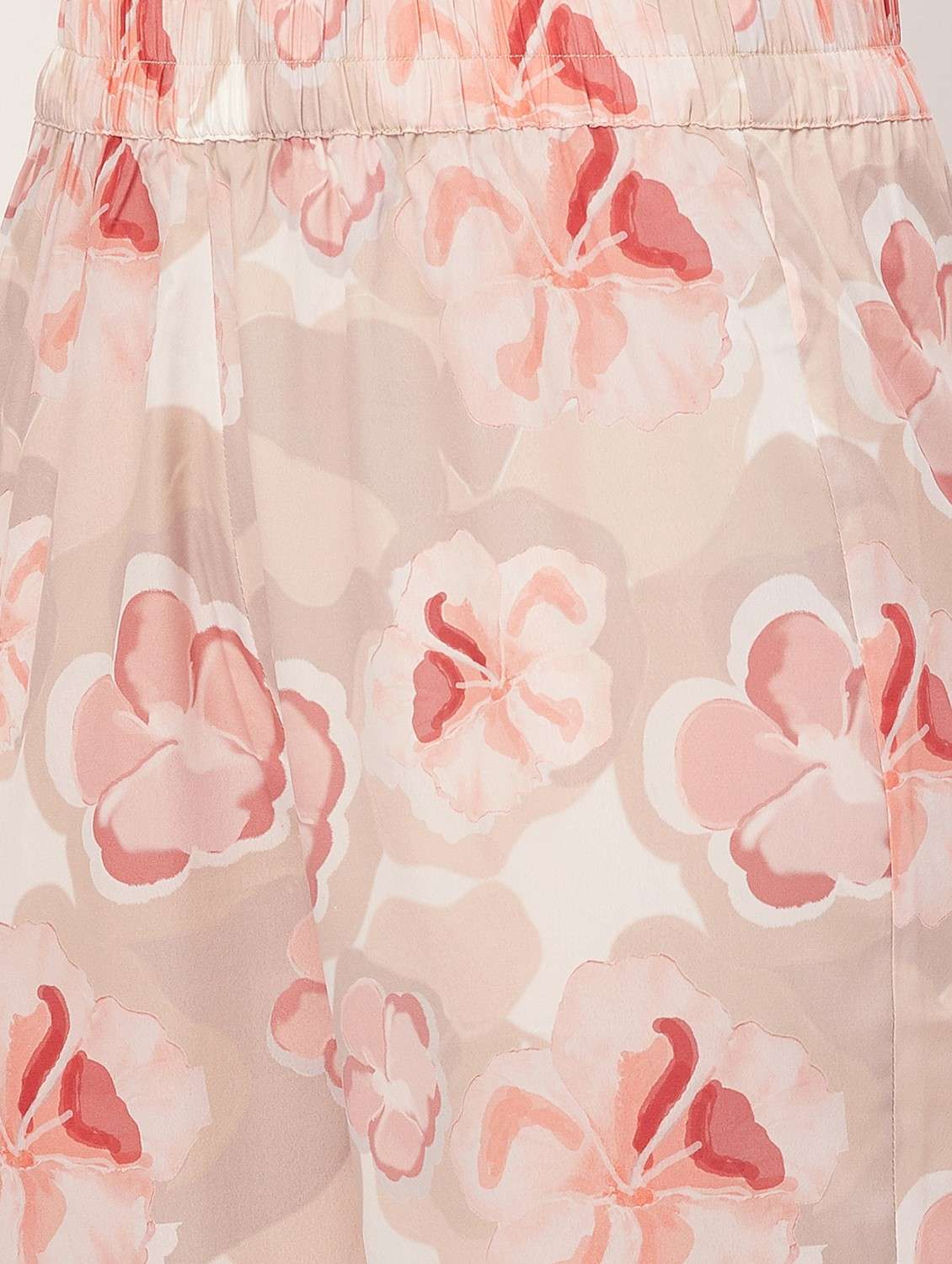 beige floral print pyjama nightwear set - 20475947 -  Standard Image - 5