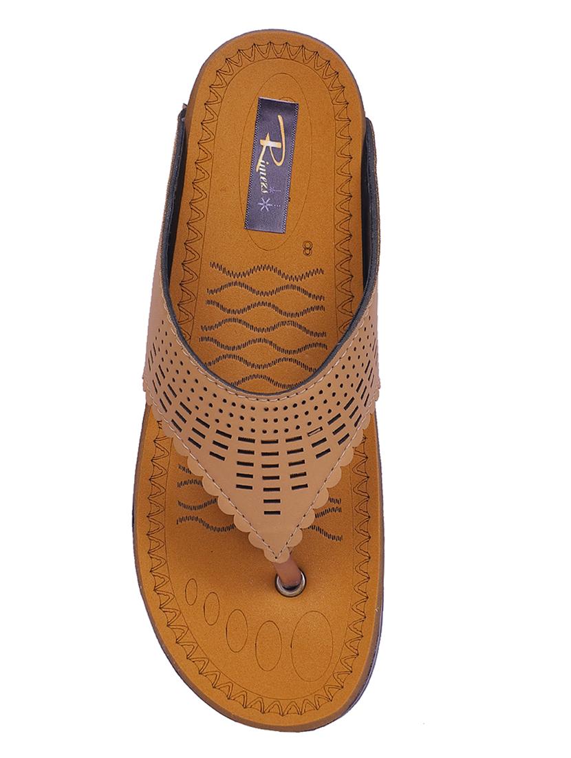 women beige cut work flats - 20476186 - Standard Image - 5