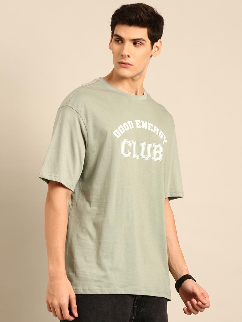 neo mint crew neck chest print t-shirt - 20477900 - Zoom Image - 0