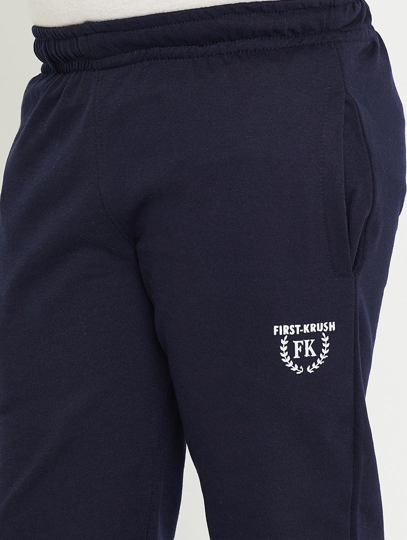 boys navy blue cotton casual trouser - 20478680 - Standard Image - 5