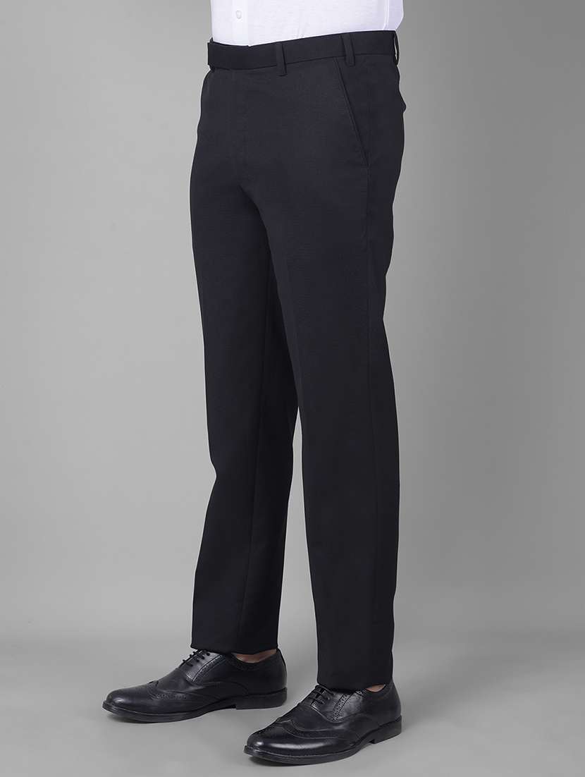 Men Black Polyester Blend Tuxedos Suit - 20478877 -  Standard Image - 3