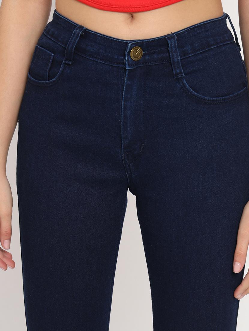 women's plain slim fit jeans - 20483872 - Standard Image - 5