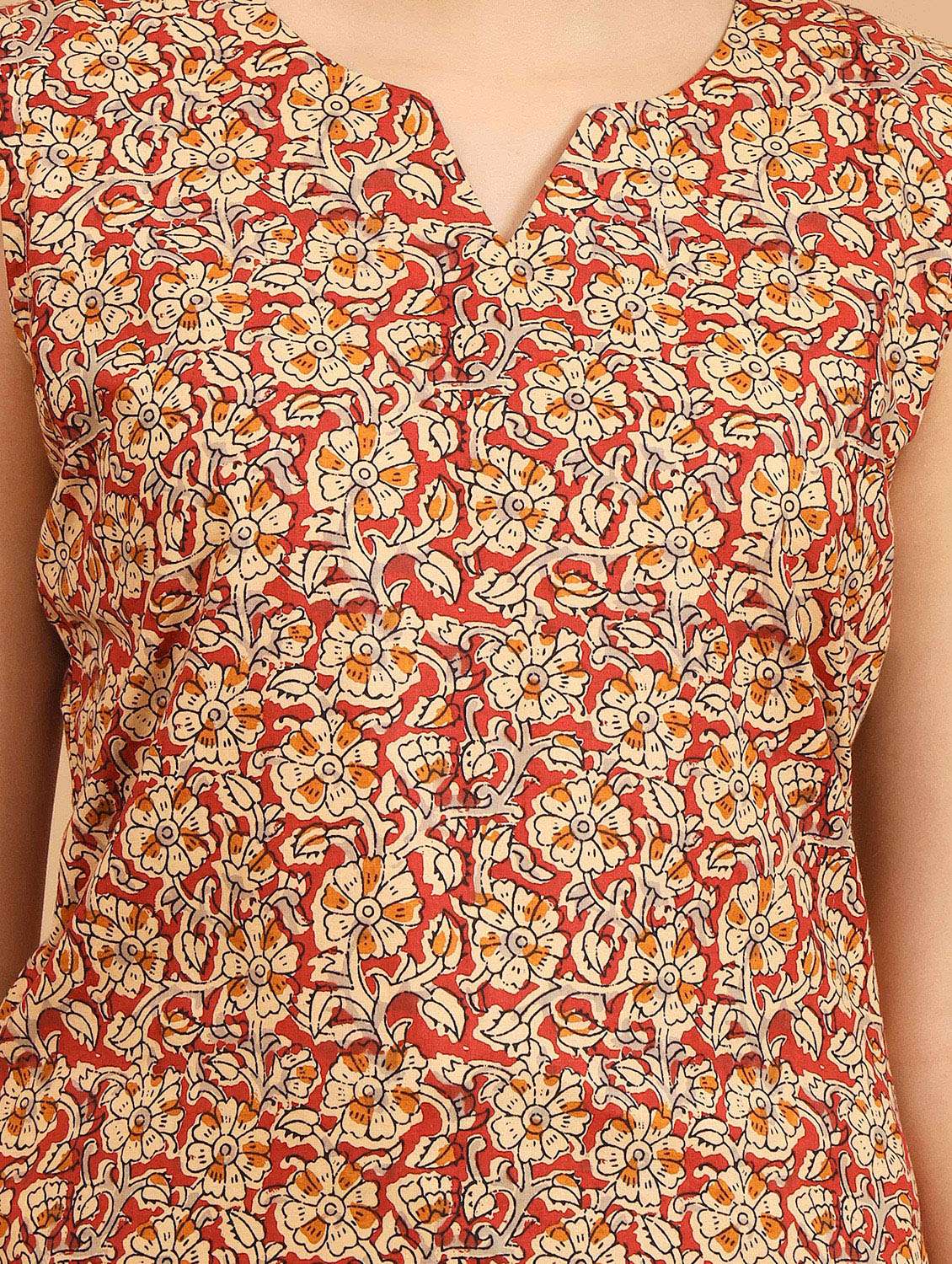 women floral printed straight kurta - 20484344 -  Standard Image - 3