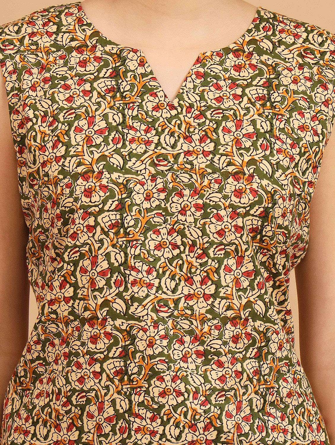 women floral printed straight kurta - 20484345 -  Standard Image - 3