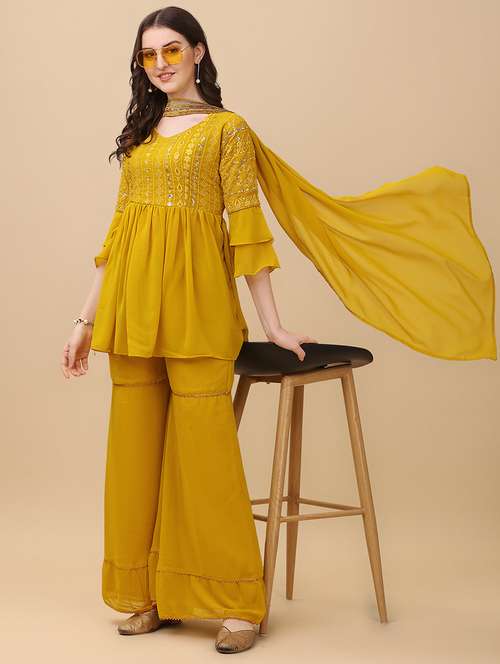 Kurta Sharara Set