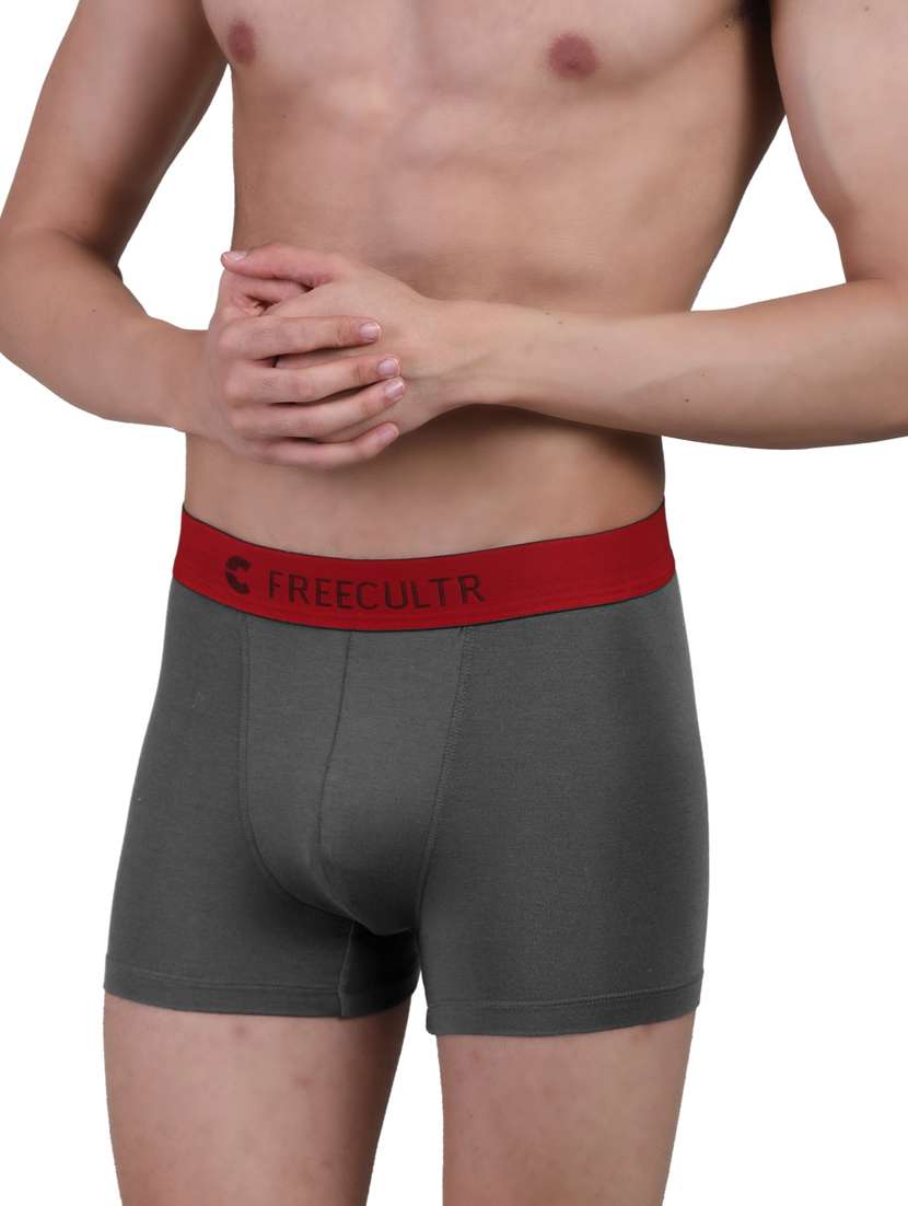 men set of 2 solid micro modal trunk briefs - 20484803 -  Standard Image - 3