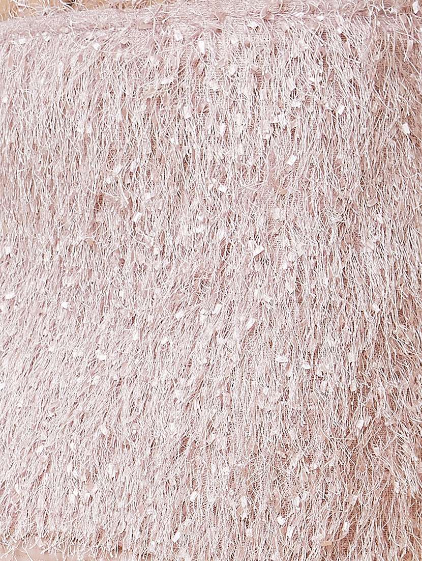 globus women pink strappy shoulder crop top with bodycon mini skirt co-ord set - 20485857 -  Standard Image - 5