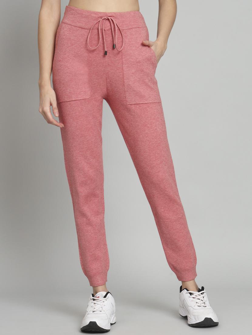 peach wool jogger - 20486342 -  Zoom Image - 0
