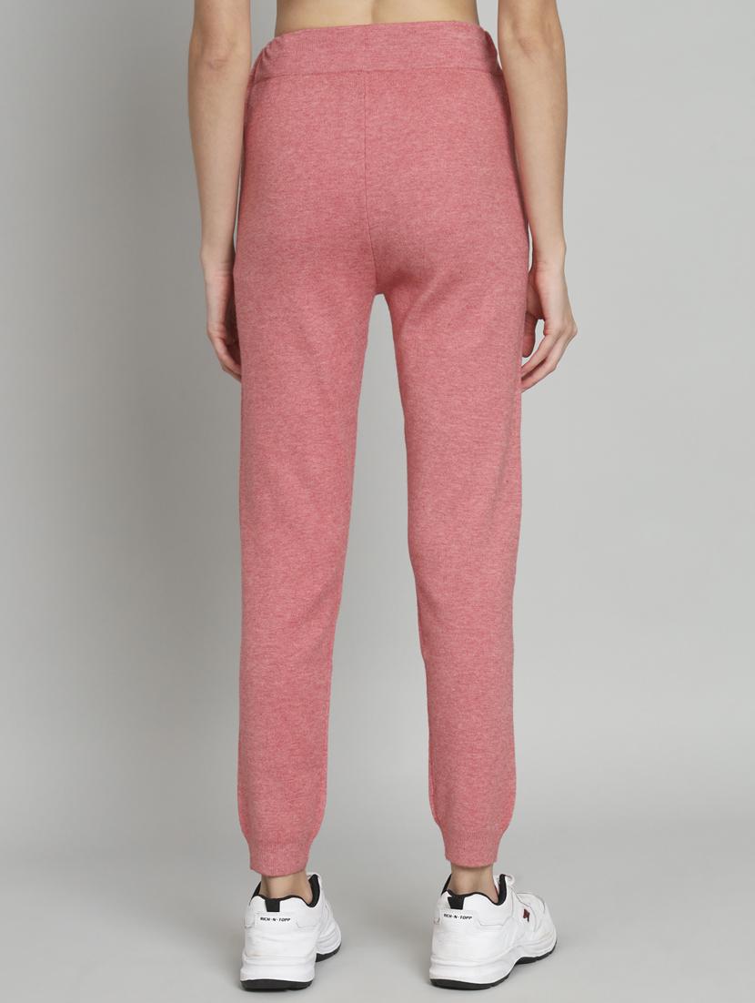 peach wool jogger - 20486342 - Standard Image - 3