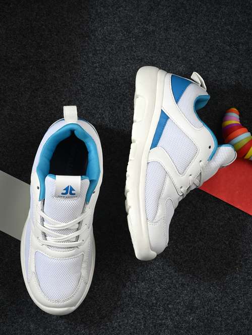 girls white lace up sport shoe - 20486796 - Standard Image - 0