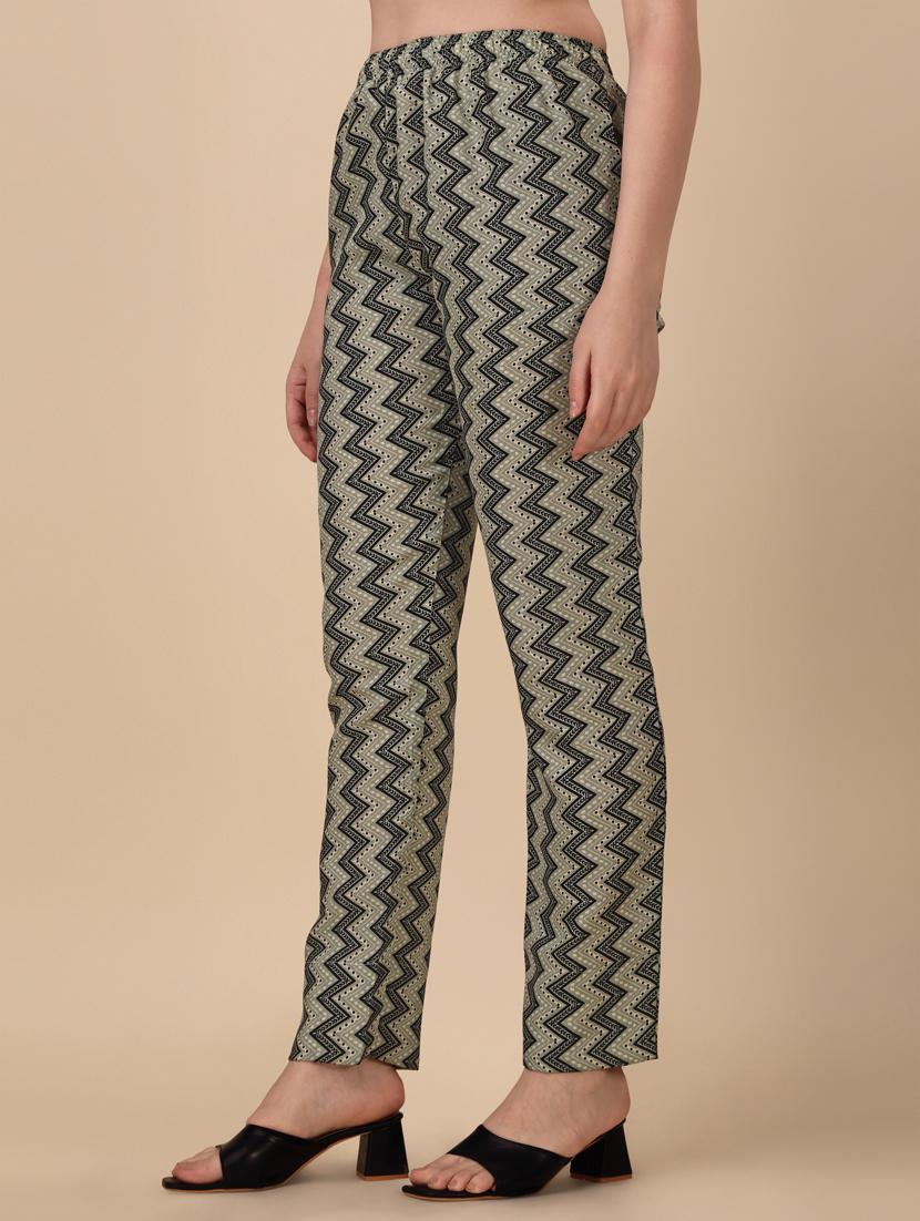 neo mint three quarter sleeve kurta pant set - 20487766 - Standard Image - 3