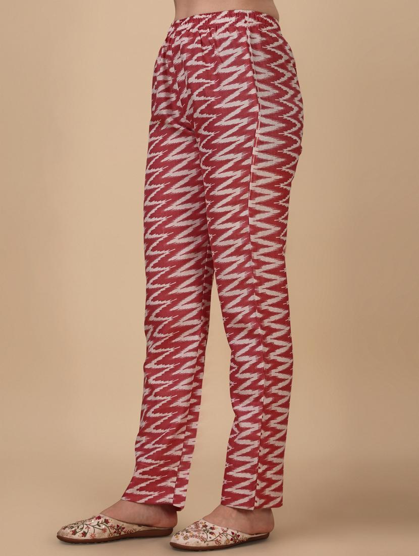 coral three quarter sleeve kurta pant set - 20487773 - Standard Image - 3
