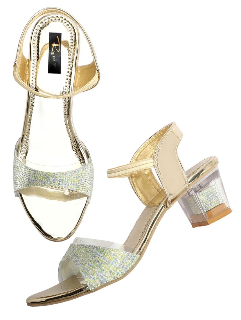 women embellished back strap sandal - 20488166 - Standard Image - 3