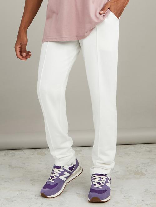 men mid rise solid jogger track pant - 20488938 -  Standard Image - 0