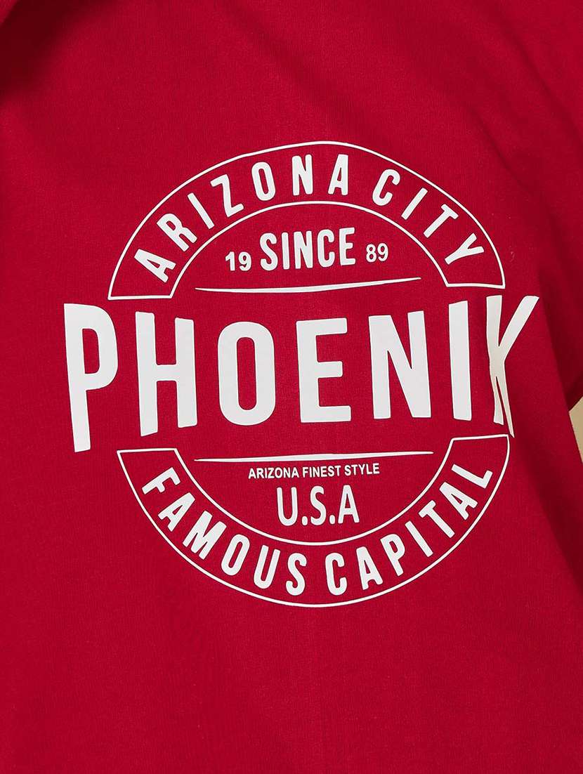 women red cotton regular sweatshirt - 20489327 -  Standard Image - 3