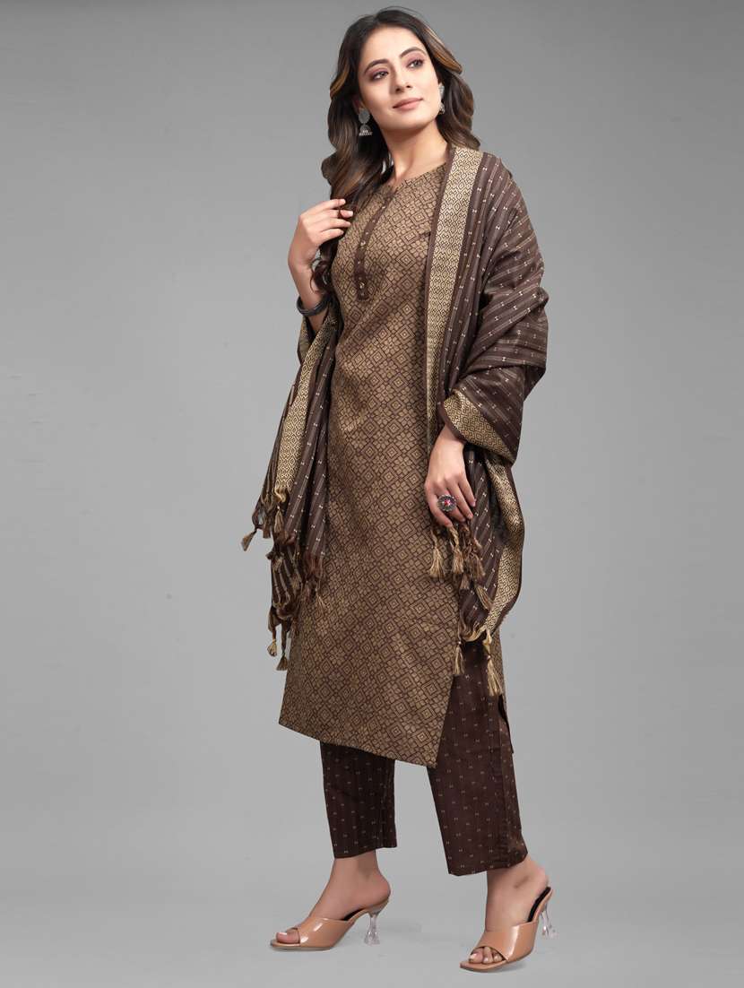 geometric print suit set  - 20490901 -  Standard Image - 3