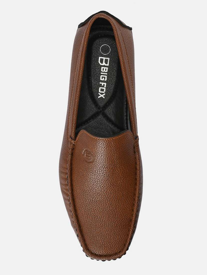 men tan slip on moccasin - 20491664 - Standard Image - 3