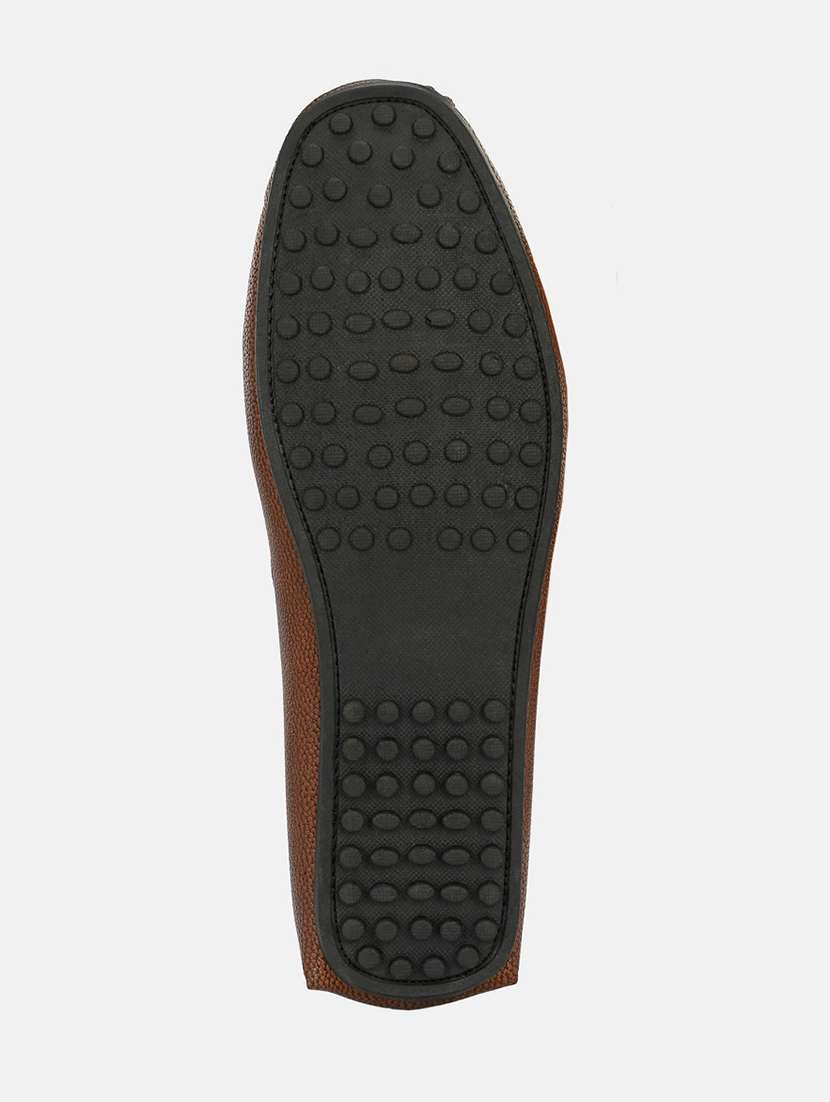 men tan slip on moccasin - 20491664 - Standard Image - 5