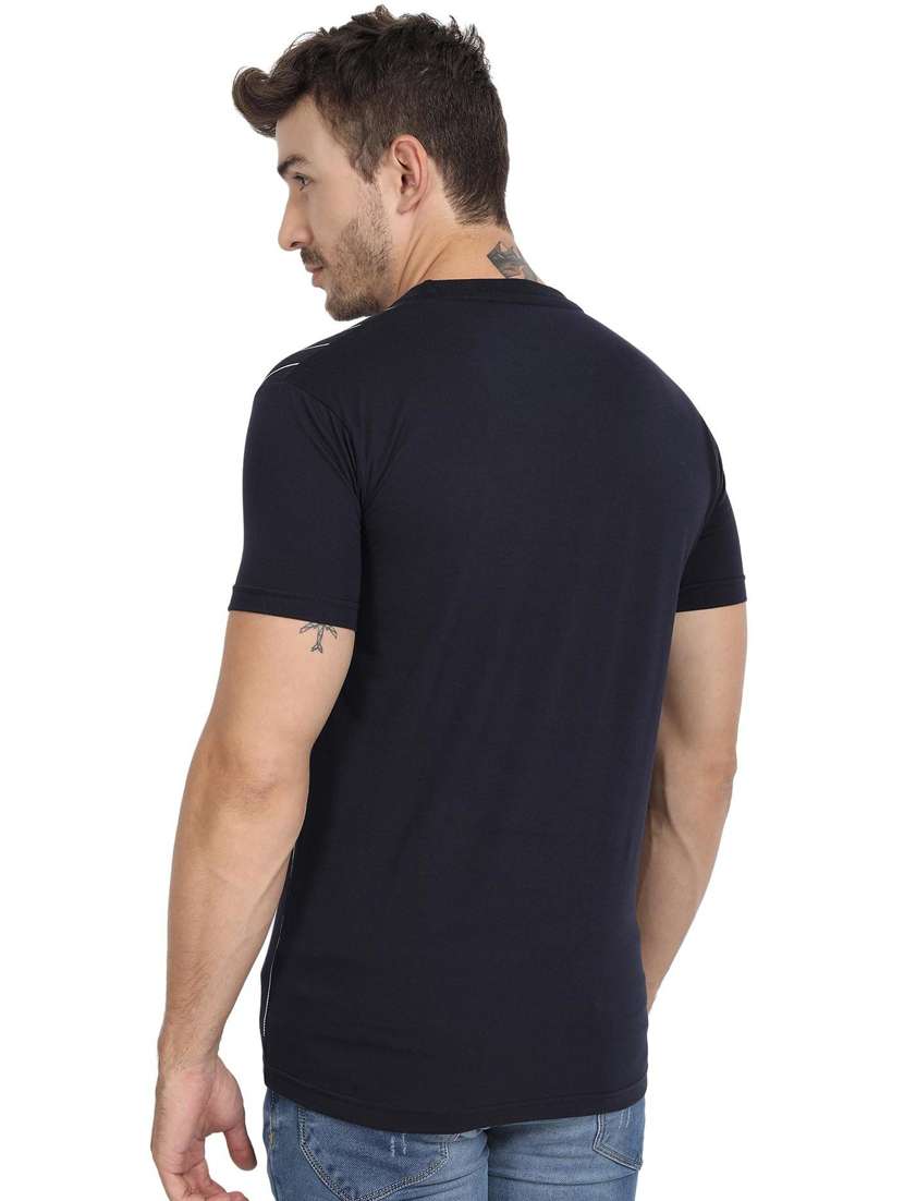 black printed front print t-shirt  - 20492782 -  Standard Image - 3