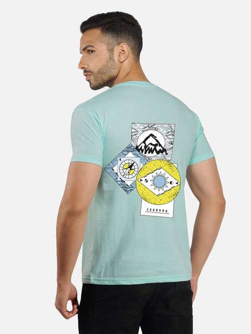 men back print short sleeve t-shirt - 20492827 - Standard Image - 0