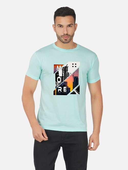 men front print short sleeve t-shirt - 20492848 - Standard Image - 0