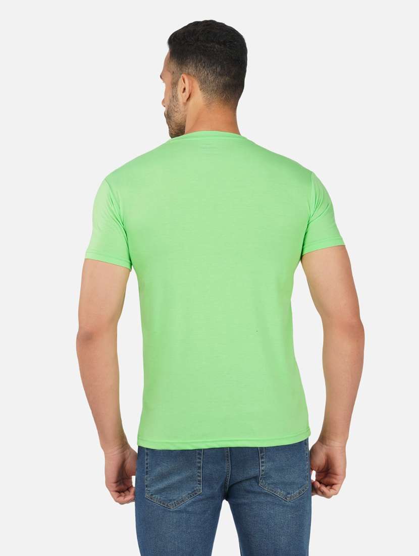 men chest print short sleeve t-shirt - 20492852 - Standard Image - 3