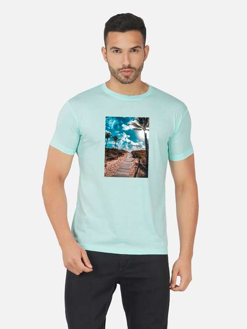 men chest print short sleeve t-shirt - 20492868 -  Standard Image - 0