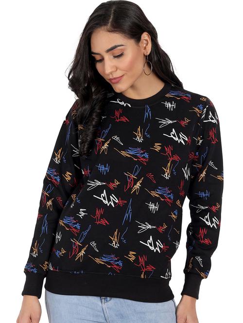 women printed sweatshirt - 20495892 - Standard Image - 0