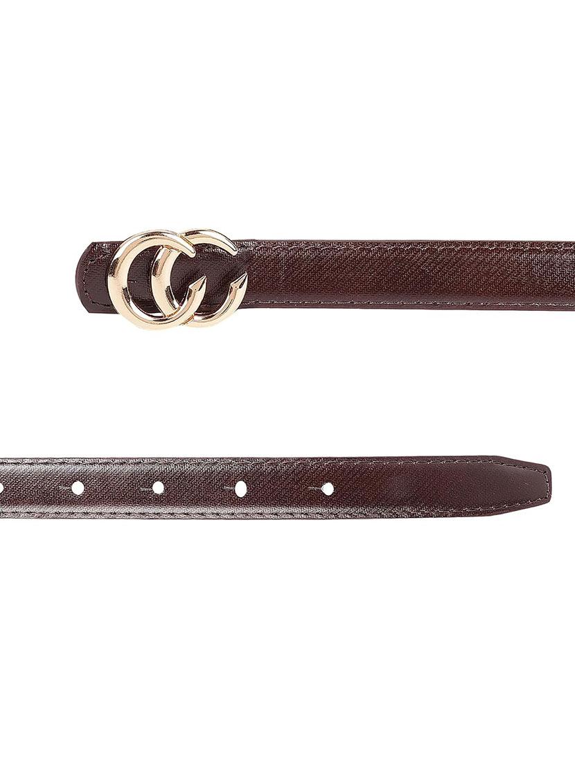 zevora leather belt for women and girls - 20496814 - Standard Image - 5