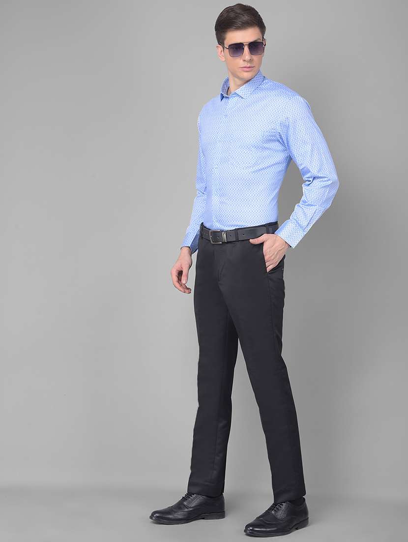 purist blue printed formal shirt - 20497255 - Standard Image - 3