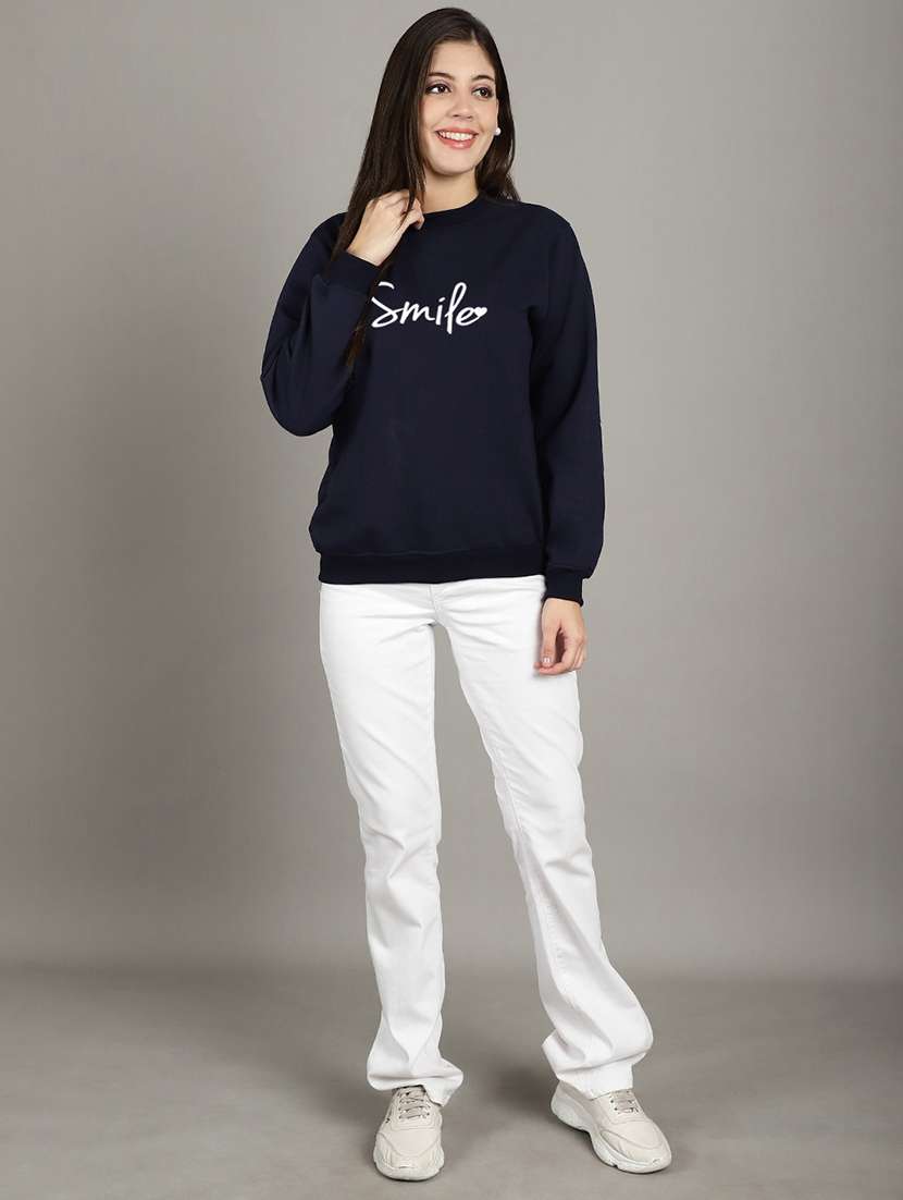 women typographic sweatshirt - 20497621 - Standard Image - 3