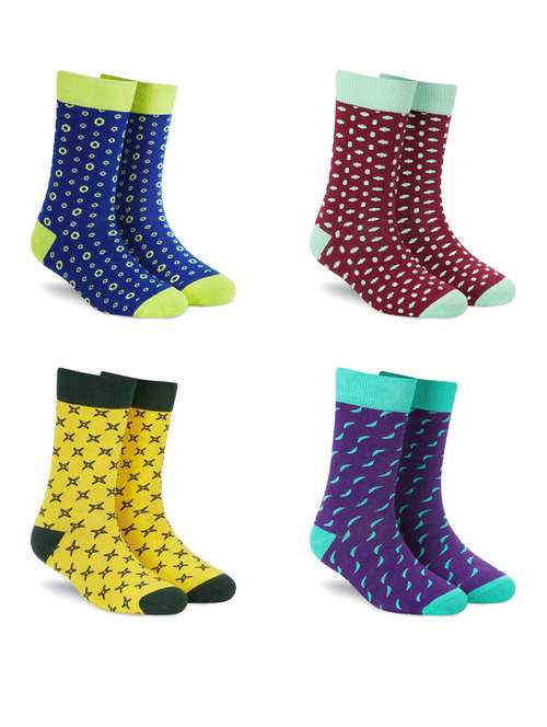 women set of 4 above ankle length socks - 20497954 -  Standard Image - 0