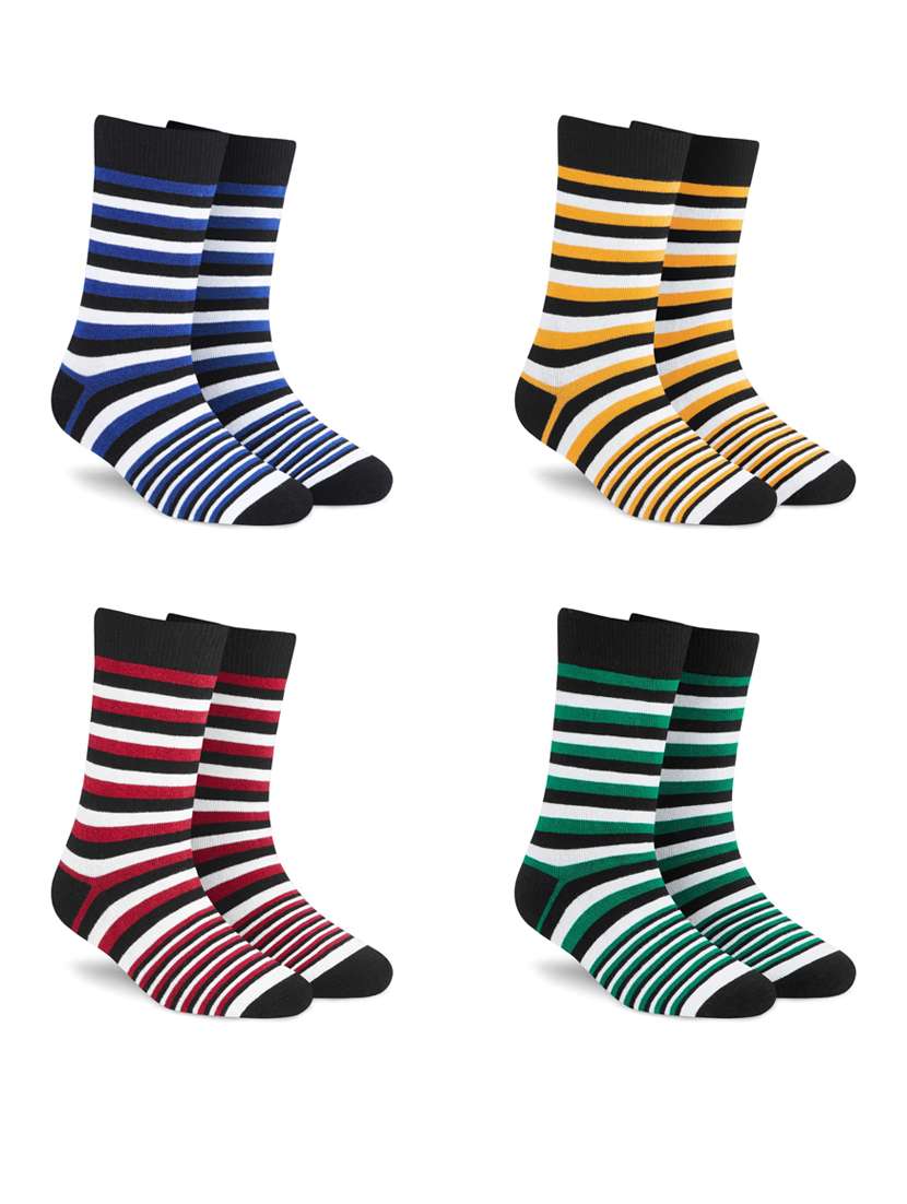 women set of 4 above ankle length socks