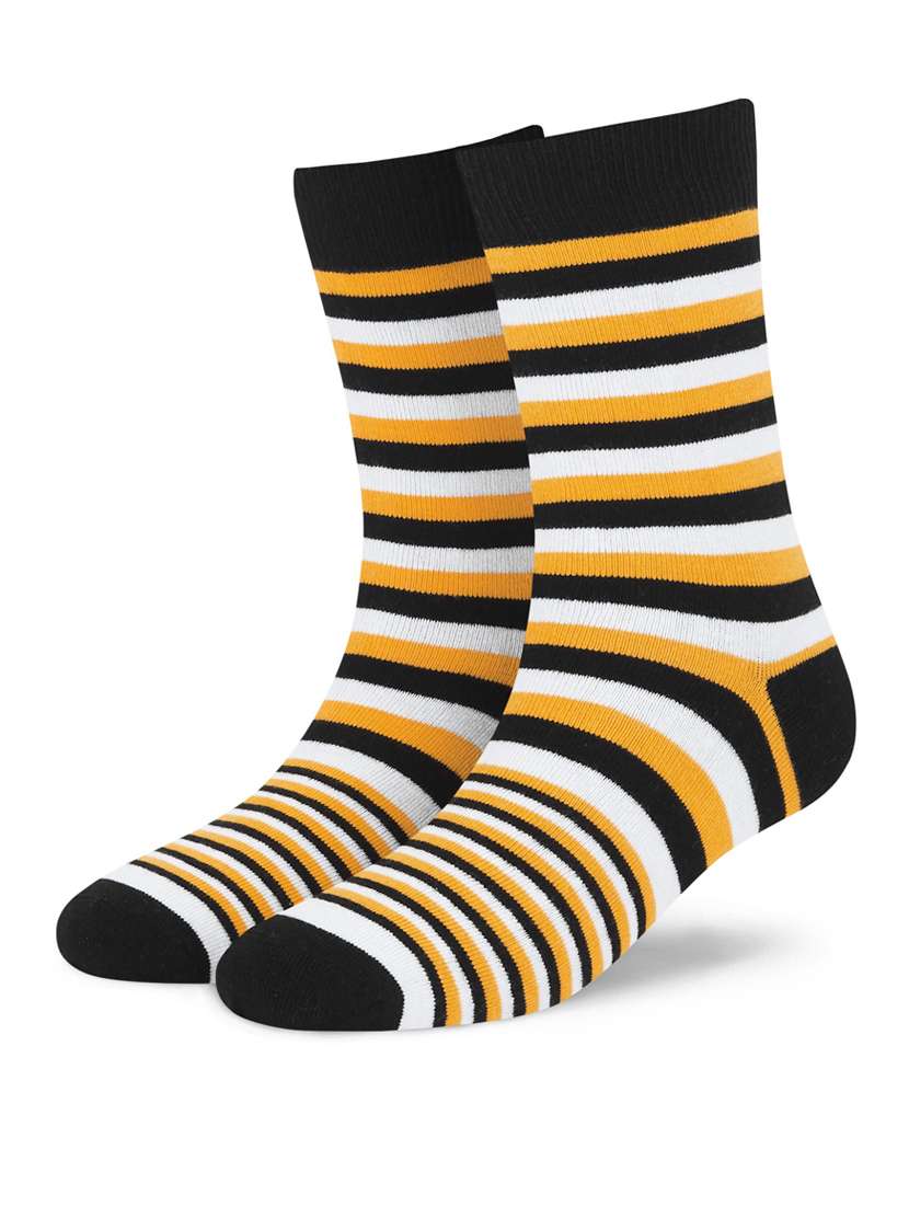 multi colored above angle length socks