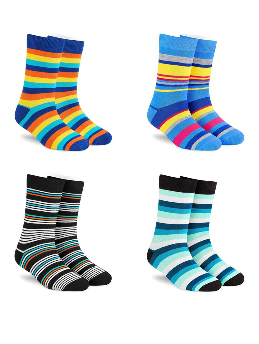 women set of 4 above ankle length socks