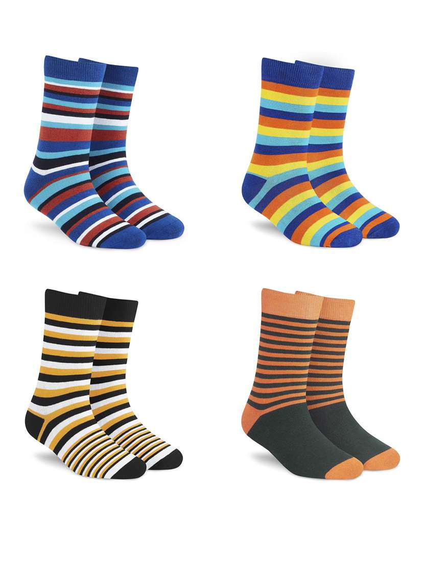 women set of 4 above ankle length socks