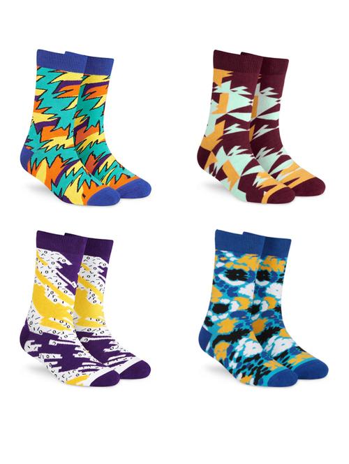 women set of 4 above ankle length socks - 20498011 - Standard Image - 0