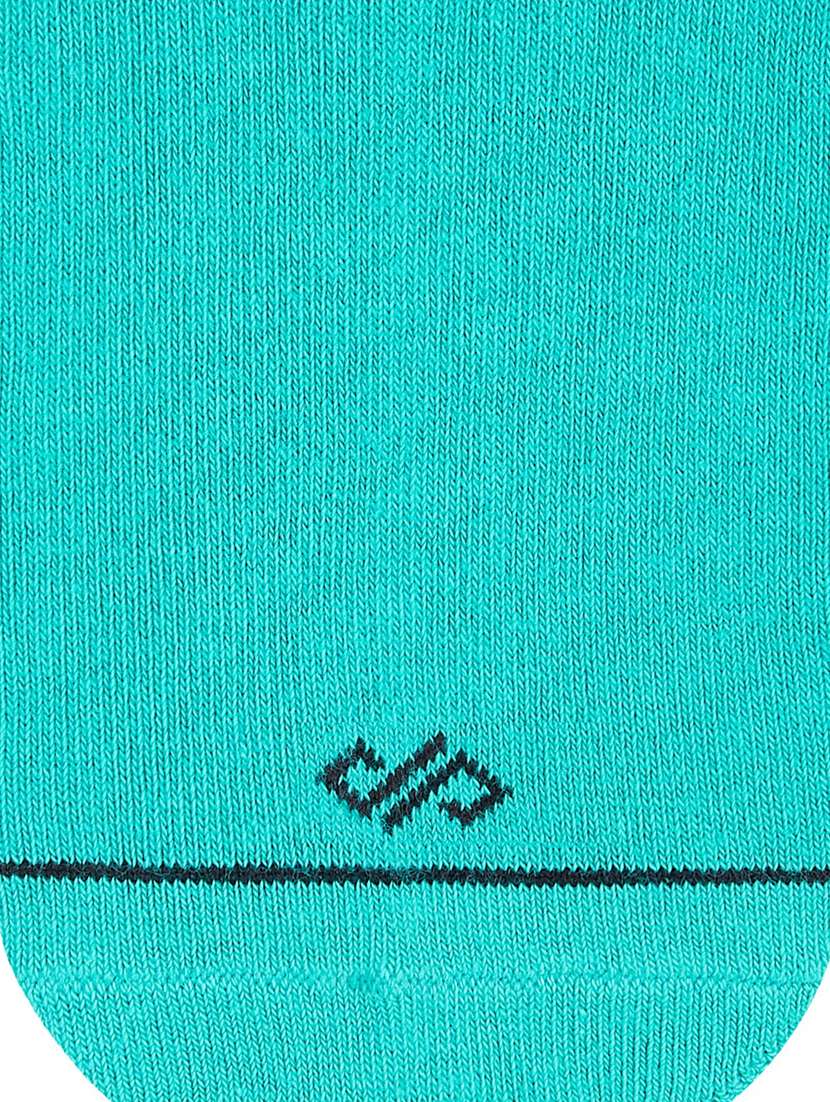 light blue cotton ankle length socks - 20498017 - Standard Image - 3