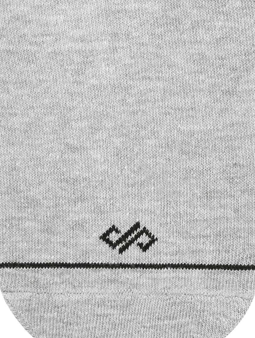 grey cotton ankle length socks - 20498026 -  Standard Image - 3