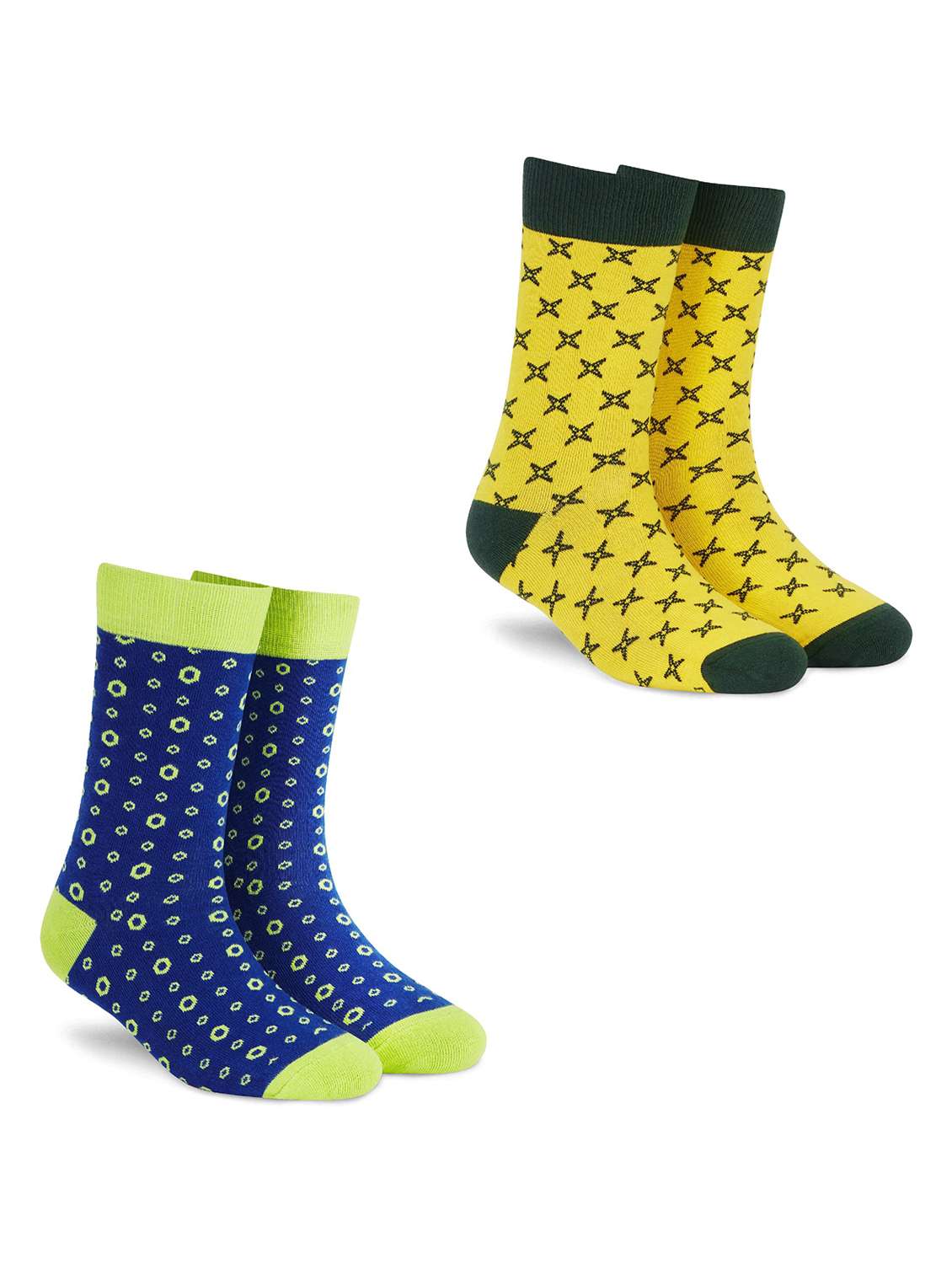 women set of 2 above ankle length socks