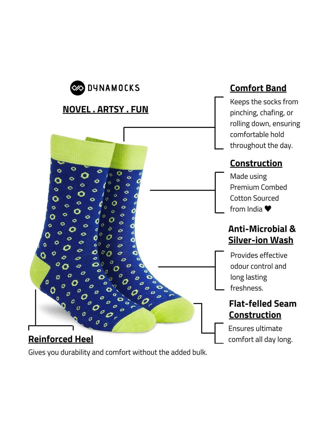 unisex multi colored above ankle length socks - 20498070 - Standard Image - 3