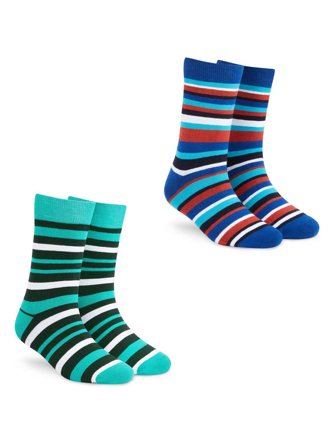 women set of 2 above ankle length socks