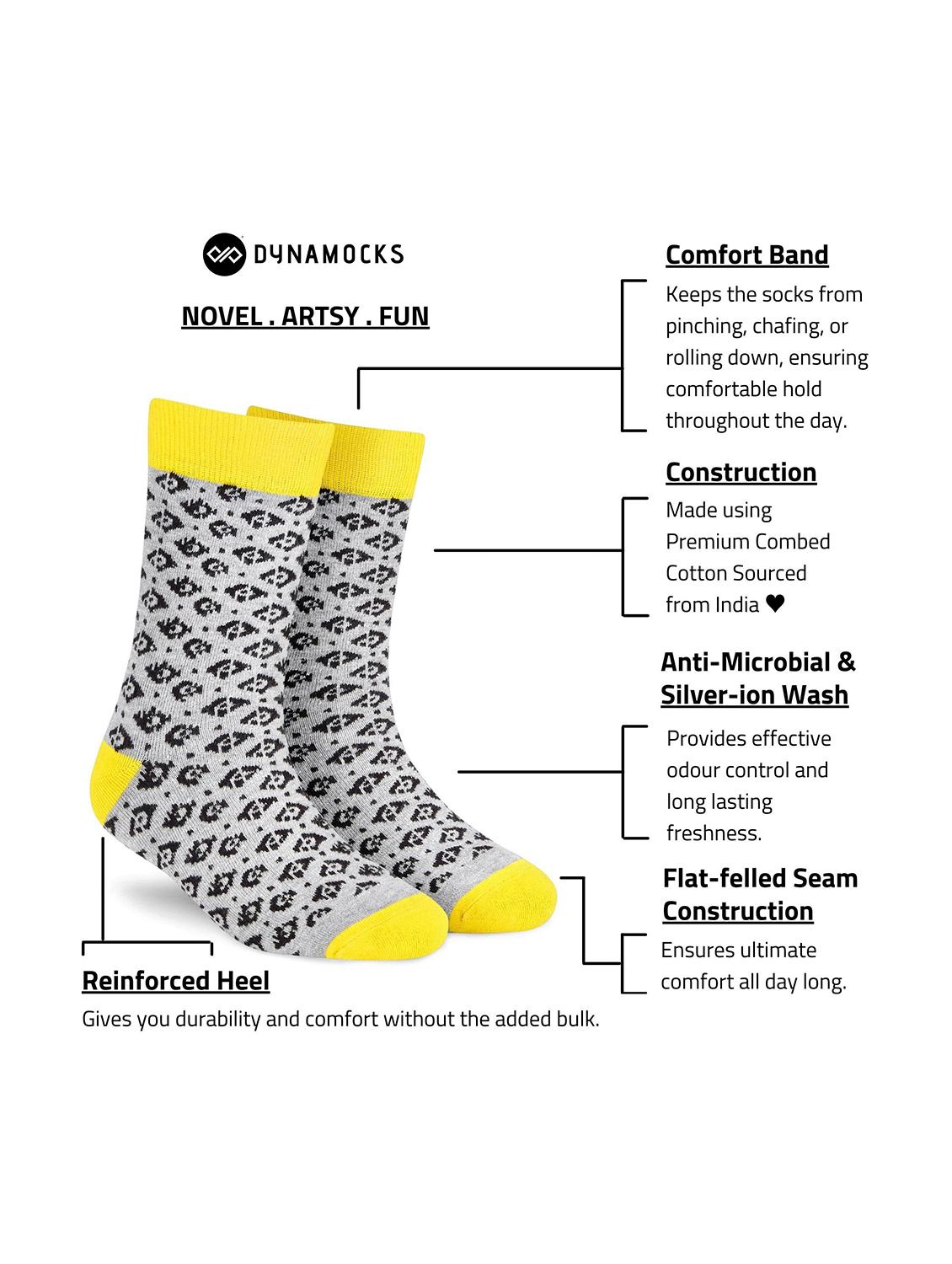 unisex multi colored above ankle length socks - 20498093 - Standard Image - 3