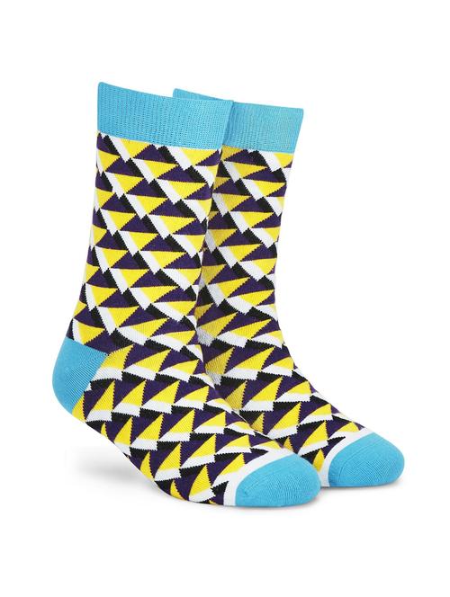 unisex multi colored above ankle length socks - 20498099 - Standard Image - 0