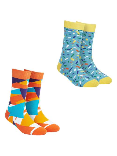 women set of 2 above ankle length socks - 20498105 -  Standard Image - 0
