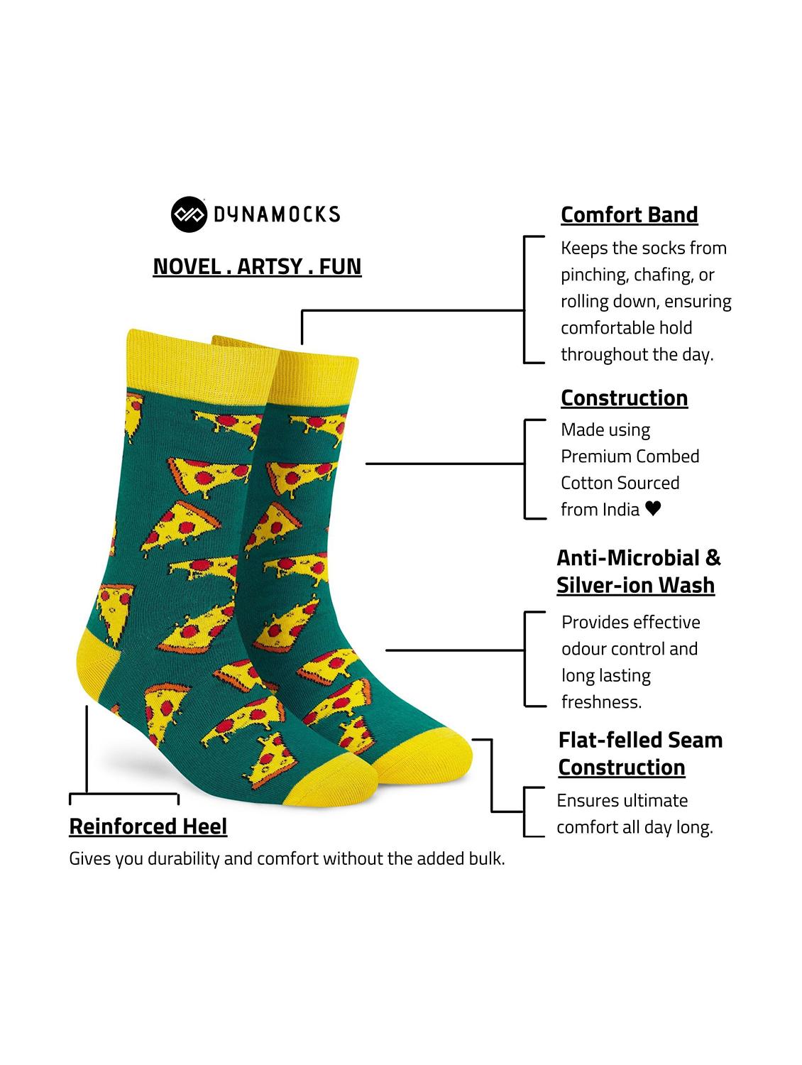 unisex multi colored above ankle length socks - 20498109 - Standard Image - 3